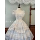 Alice Girl Cat Flower Wall Overdress Apron(6th Pre-Order/3 Colours/Full Payment Without Shipping)